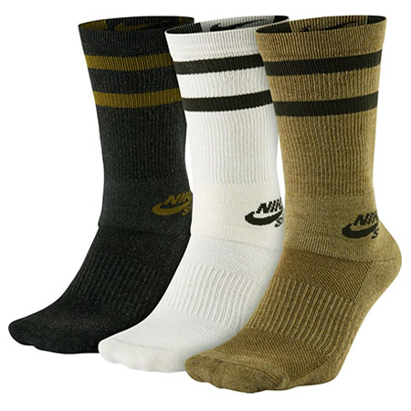 Nike 3-Pack SB Dry Crew Socks in stock at SPoT Skate Shop