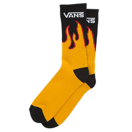 vans flame socks 