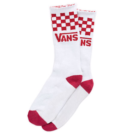 red and white vans socks