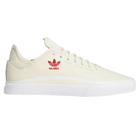 adidas Diego Najera Sabalo Shoes, Cream White/ Cloud White/ Power Red in  stock at SPoT Skate Shop