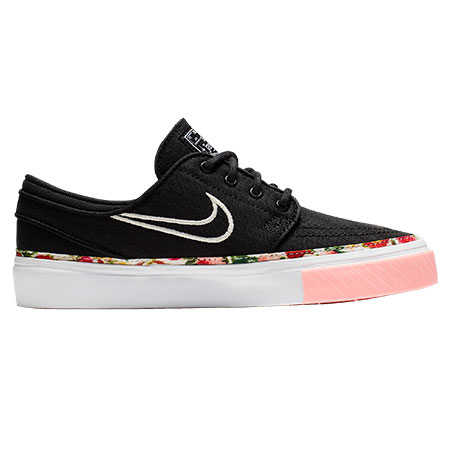 Nike SB Stefan Janoski VF Kids Shoes, Black/ Black/ Pink Tint/ Pale Ivory  in stock at SPoT Skate Shop