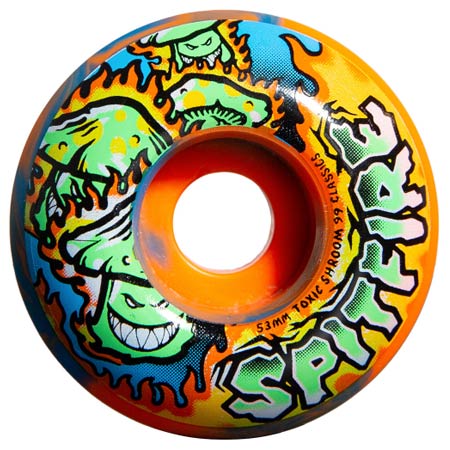 Spitfire Toxic Shrooms 99a Classic Wheels in stock at SPoT Skate Shop