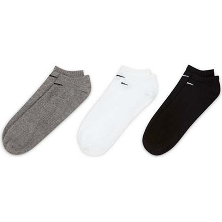 Nike Everyday Lightweight No Show 3 Pack Socks in stock at SPoT Skate Shop