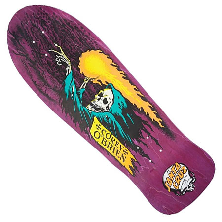 Santa Cruz Skateboard Deck OBrien Reaper Reissue 9.85 Purple 