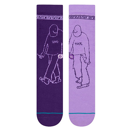Stance Stance X Krooked Love Hate Socks in stock at SPoT Skate Shop