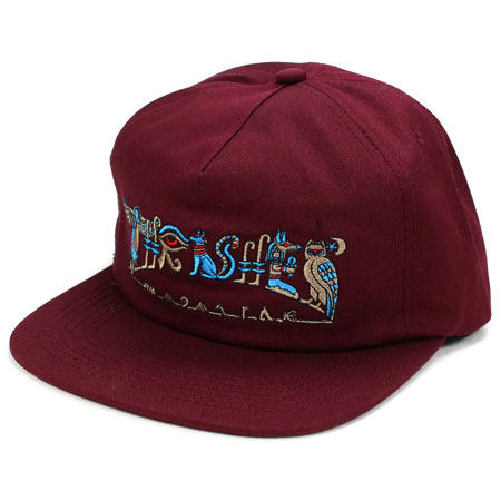 Thrasher Magazine Hieroglyphic Snap Back Hat in stock at SPoT Skate Shop