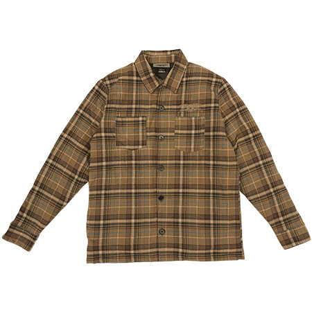 Anti-Hero Basic Eagle Quilted Flannel Shirt in stock at SPoT Skate Shop