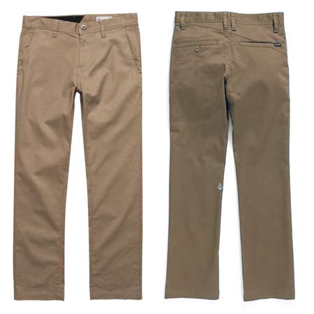Volcom Frickin Modern Chino Youth Pants in stock at SPoT Skate Shop