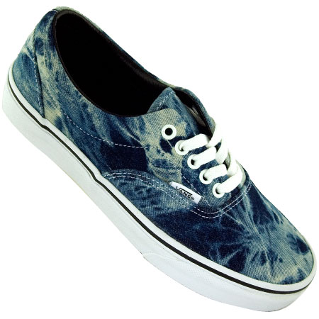 Vans Acid Denim Era Shoes, Blue/ White in stock at SPoT Skate Shop