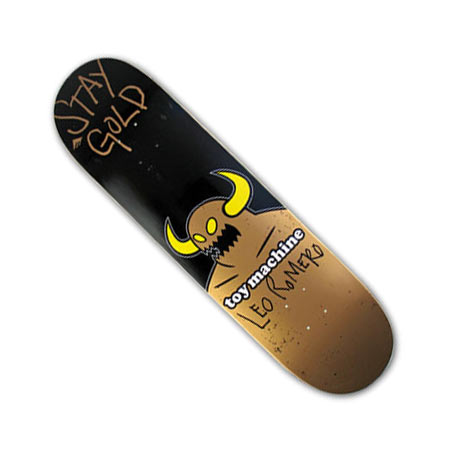 Toy Machine Leo Romero Stay Gold Monster Deck in stock at SPoT Skate Shop