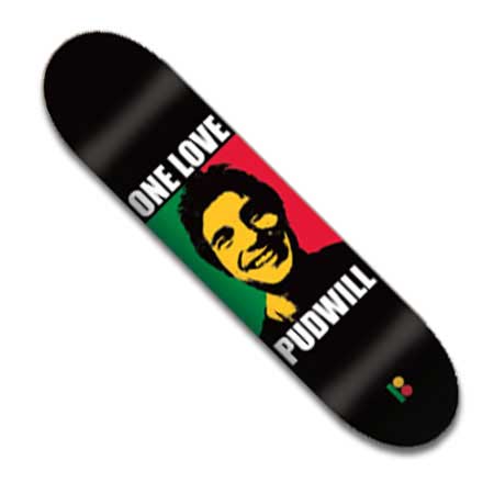 Plan B Torey Pudwill One Love Deck in stock at SPoT Skate Shop