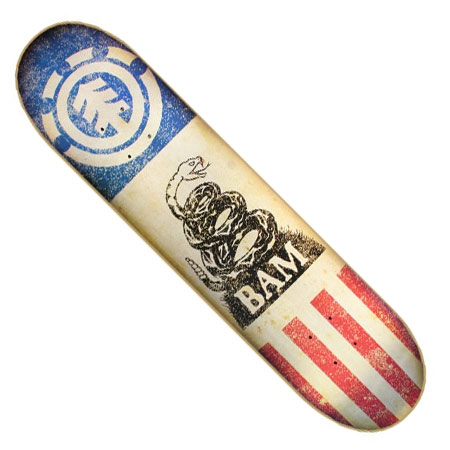 Element Bam Independence Twig Deck in stock at SPoT Skate Shop