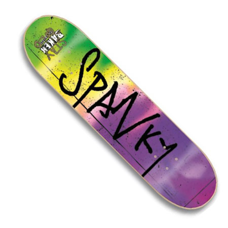 Baker Kevin Spanky Long Stay Gold Deck in stock at SPoT Skate Shop