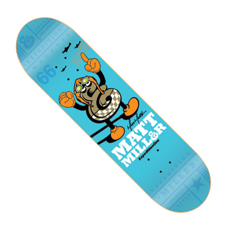 Expedition One Matt Miller Madness Deck in stock at SPoT Skate Shop