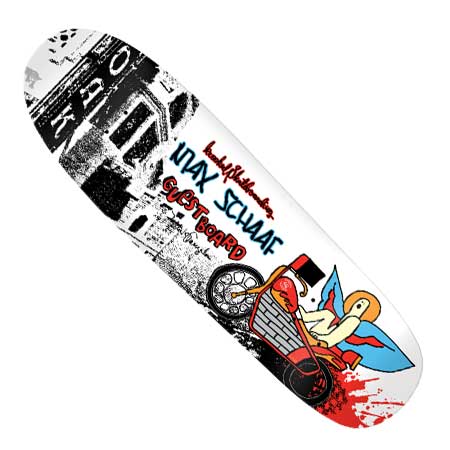 Krooked Max Schaaf Guest Deck in stock at SPoT Skate Shop