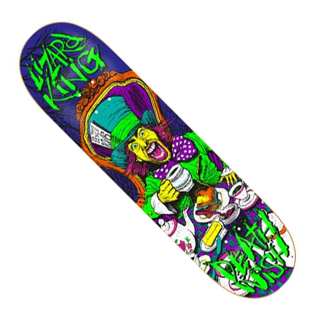 Deathwish Lizard King Acid In Hollywood Deck in stock at SPoT Skate Shop