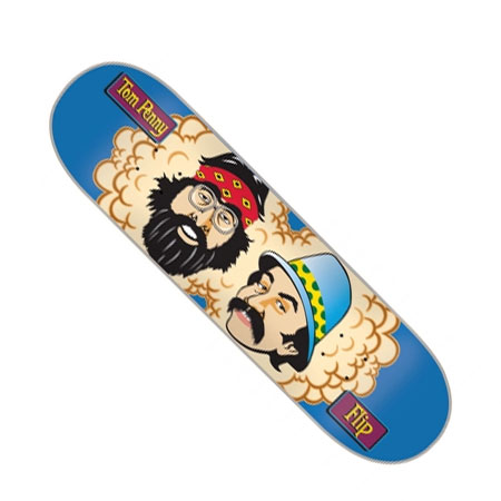 New rare Tom Penny Cheech & Chong red haze sunshine Flip Skateboards decks 8" 