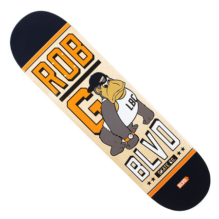 BLVD Skateboards Rob Gonzales Mascot Deck in stock at SPoT Skate Shop