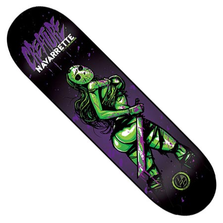 Creature Skateboards Darren Navarrette Horror Babes P2 Deck in stock at SPo...