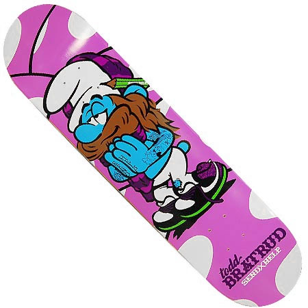 Send Help Smurf Deck in stock at SPoT Skate Shop
