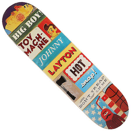 Toy Machine Johnny Layton Signs Deck in stock at SPoT Skate Shop