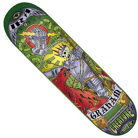 Creature Skateboards Stu Graham 7 Deadly Sins by Kozik Deck in stock at  SPoT Skate Shop