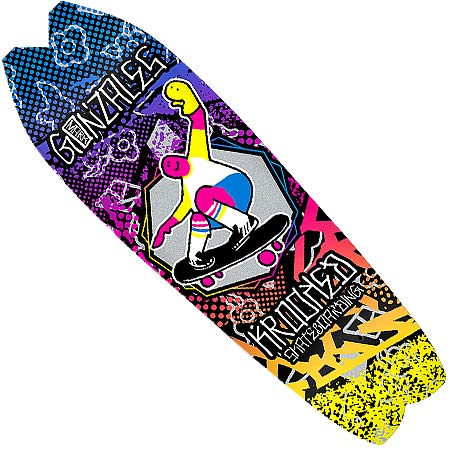 Krooked Mark Gonzales Shred Sled Deck in stock at SPoT Skate Shop