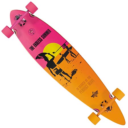 Dusters Endless Summer Longboard Cruiser Complete Skateboard in stock at  SPoT Skate Shop