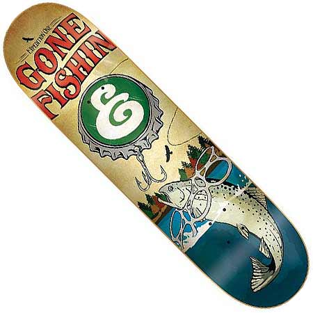Expedition One Gone Fishin' Deck in stock at SPoT Skate Shop