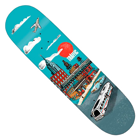 Traffic Skateboards City Blocks Liberty City Deck in stock at SPoT Skate  Shop