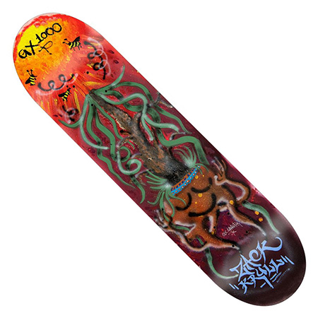 GX1000 Zack Krull Be Here Now Deck in stock at SPoT Skate Shop