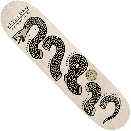 5boro Join Or Die Deck in stock at SPoT Skate Shop