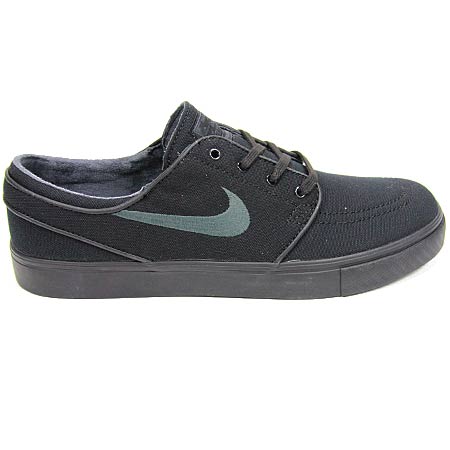 Nike Zoom Stefan Janoski Canvas Shoes, Black/ Anthracite in stock at SPoT  Skate Shop