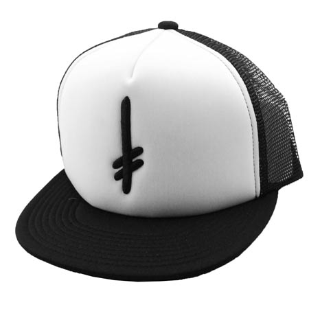 Deathwish Gang Logo Adjustable Trucker Hat in stock at SPoT Skate Shop
