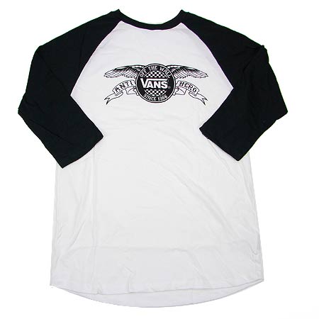 Vans Vans x Anti Hero 3/4 Sleeve Raglan T Shirt in stock at SPoT Skate Shop