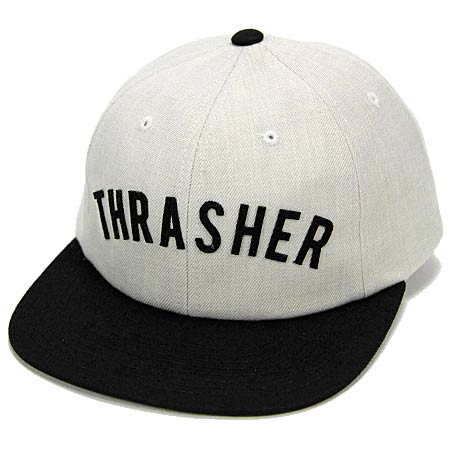 HUF HUF x Thrasher Vintage Baseball 6-Panel Strap-Back Hat in stock at SPoT  Skate Shop