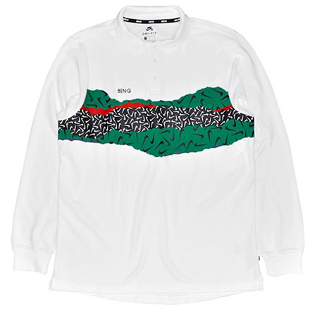 Nike Nike SB x Ben-G Dry Long Sleeve Polo Shirt, Black/ White in stock at  SPoT Skate Shop