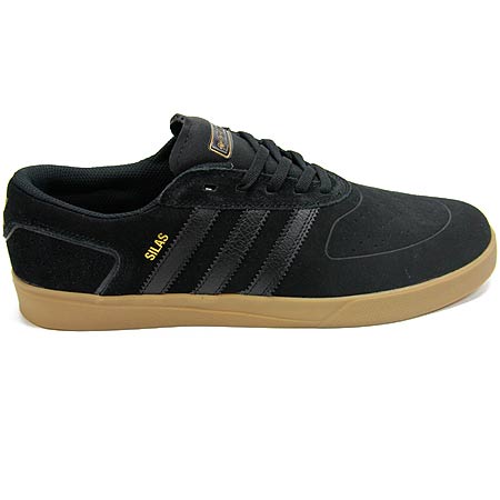 adidas Silas Baxter-Neal Vulc ADV Shoes, Black/ Black/ Gum in stock at SPoT  Skate Shop