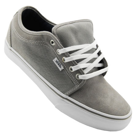 Vans Chukka Low Pro Shoes, Grey Suede 