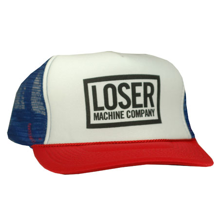 Loser Machine Loser Trucker Adjustable Mesh Hat in stock at SPoT Skate Shop