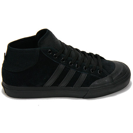 adidas Matchcourt Mid Shoes, Black/ Black/ Black in stock at SPoT Skate
