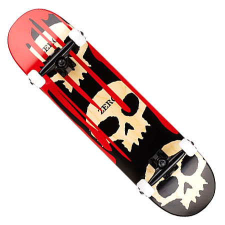 Zero 3 Skull Blood Complete Skateboard in stock at SPoT Skate Shop