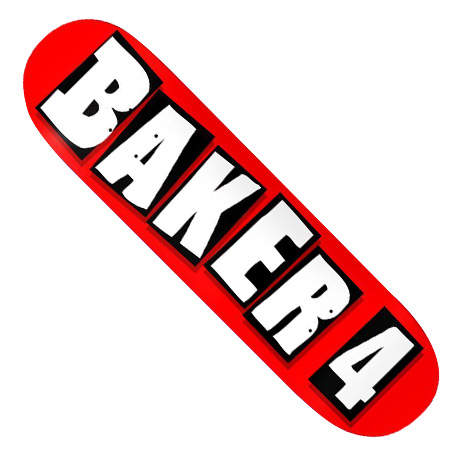 Tech Deck Baker Skateboards Baker 4 OG Logo Rouge ultra rare touche 2020 nouveau 