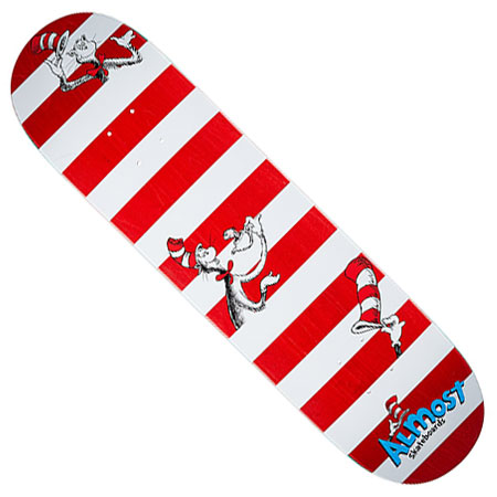 Almost Youness Amrani Dr. Seuss Striped Cat Deck in stock at SPoT Skate Shop