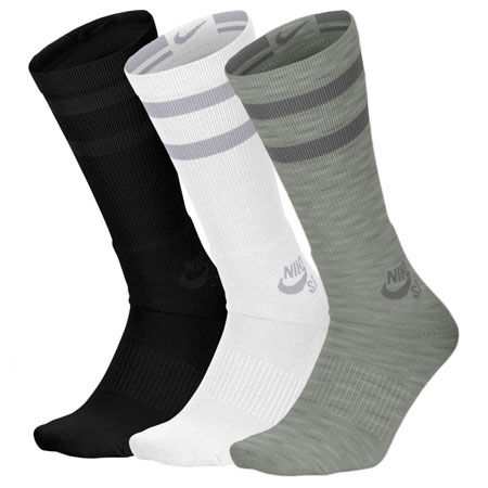 Nike 3-Pack SB Crew Socks in stock at SPoT Skate Shop