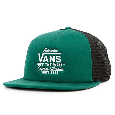 Vans Galer Trucker Snapback Hat in stock at SPoT Skate Shop