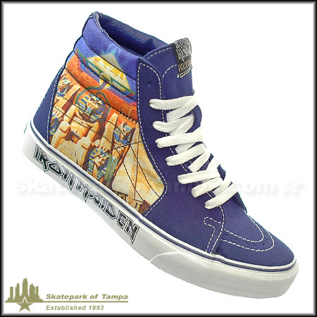 Vans Sk8-Hi Iron Maiden Powerslave Shoes in stock at SPoT Skate Shop