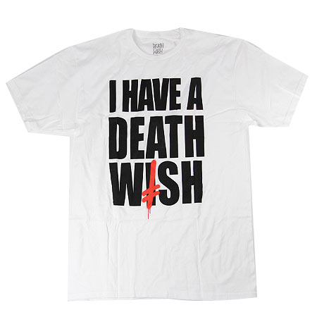 Deathwish I Have A Deathwish T Shirt in stock at SPoT Skate Shop