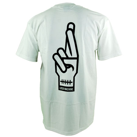Loser Machine Suicide Hand T Shirt in stock at SPoT Skate Shop