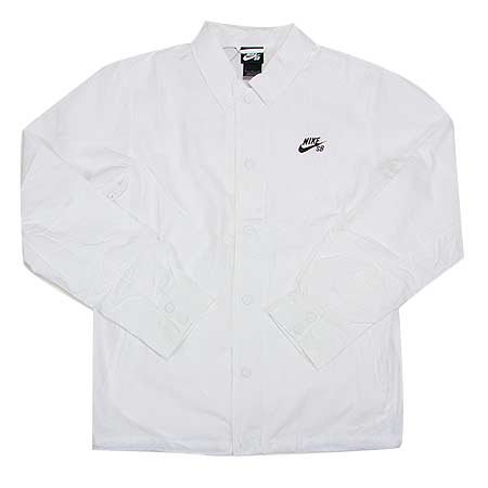 nike sb coach jacket white